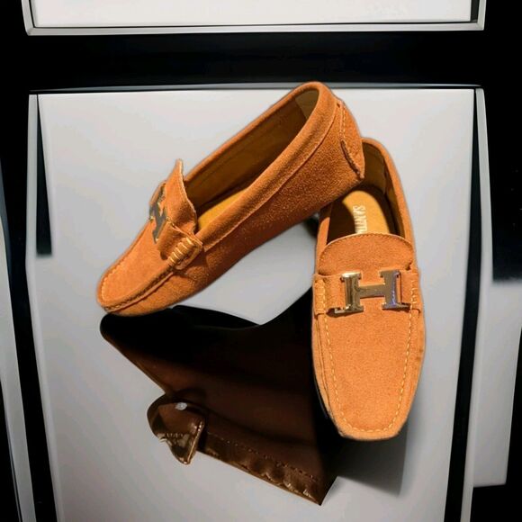 Journey West Suede Slip-on Penny Loafers Shoes for Men Brown US 8 main image 7